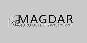Logo biura detektywistycznego Magdar